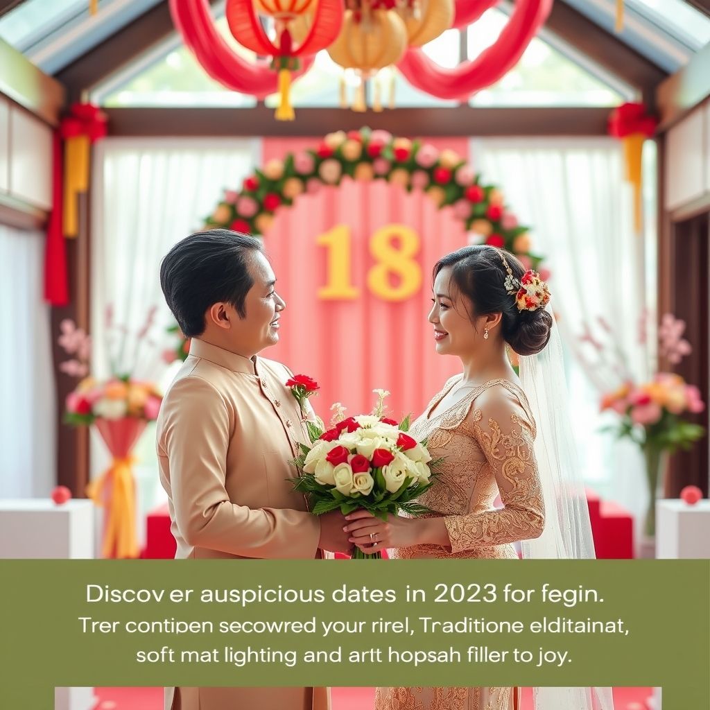 ดูฤกษ์แต่งงานปี 2566 ฟรี: เริ่มต้นชีวิตใหม่อย่างมั่นใจ